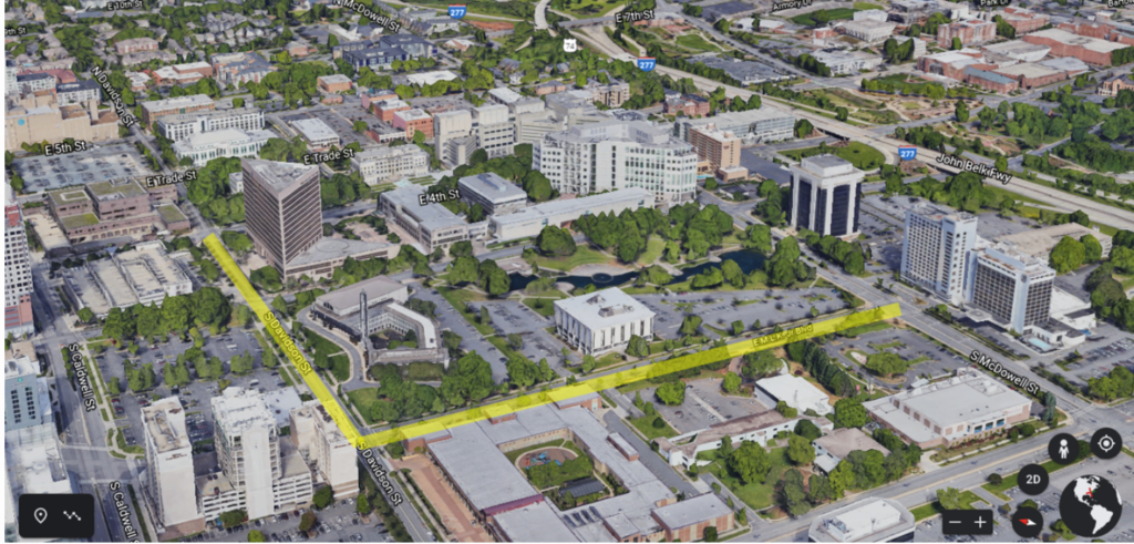 Update on the Uptown Cyclelink construction