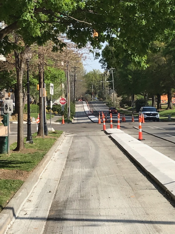 Update on the Uptown Cyclelink construction