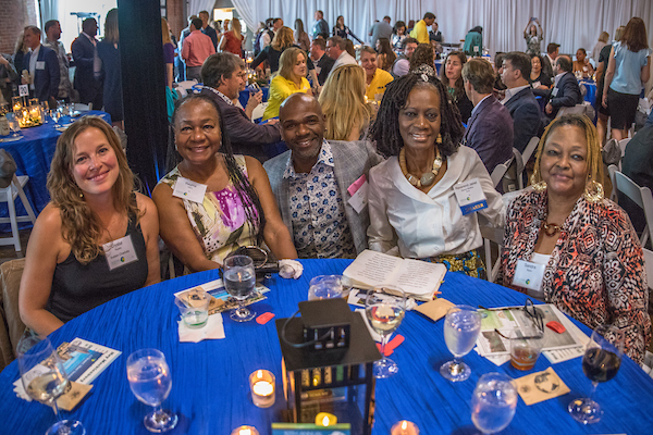 Host speaking at Sustain Charlotte's 2022 Sustainability Awards, April 22, 2022