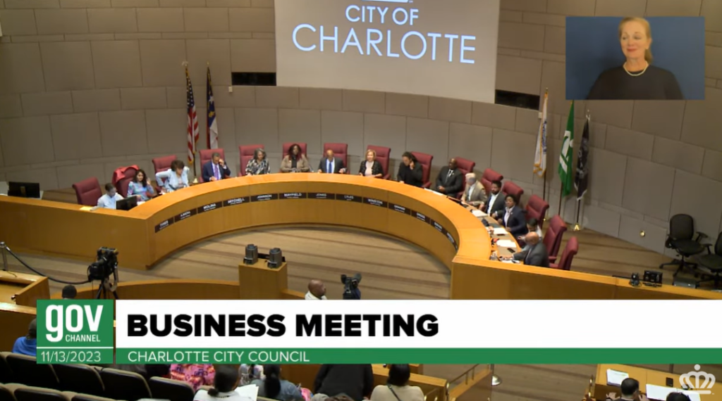 November city council meeting