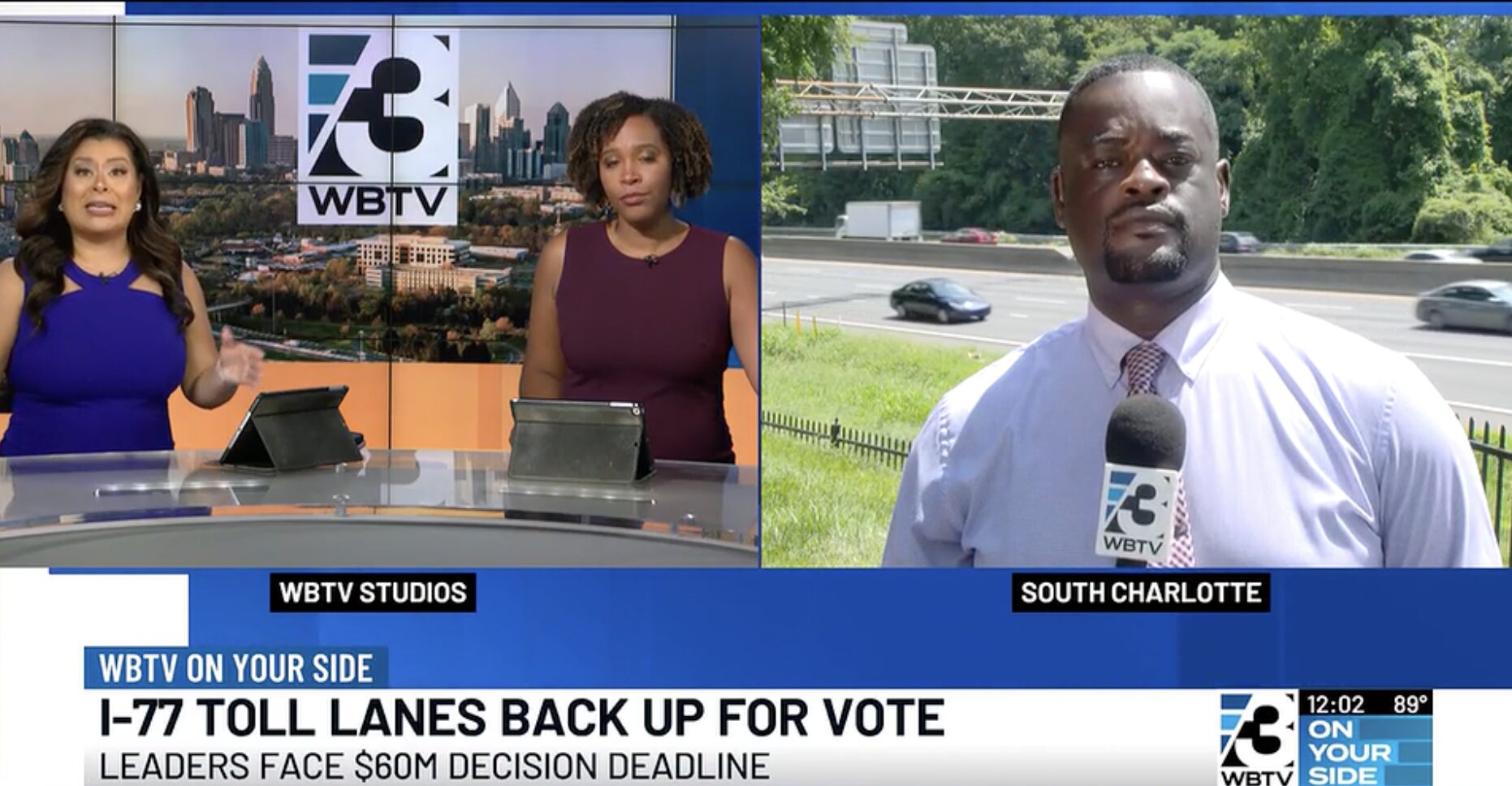 I-77 toll lane project could return as CRTPO plans new vote to avoid repaying $60M (WBTV)