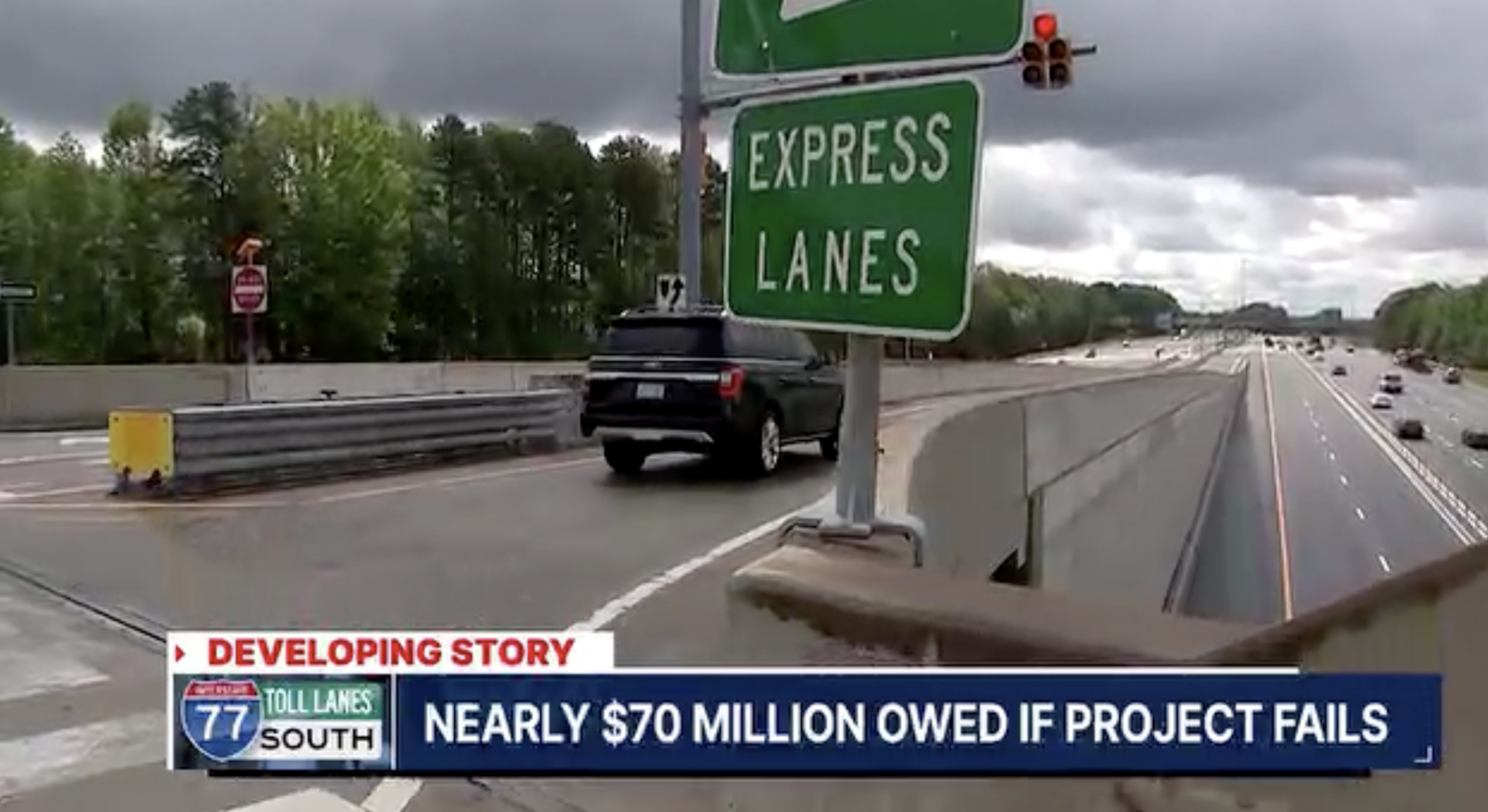 Upcoming vote on I-77 project could cost local leaders $70M (WSOC-TV)