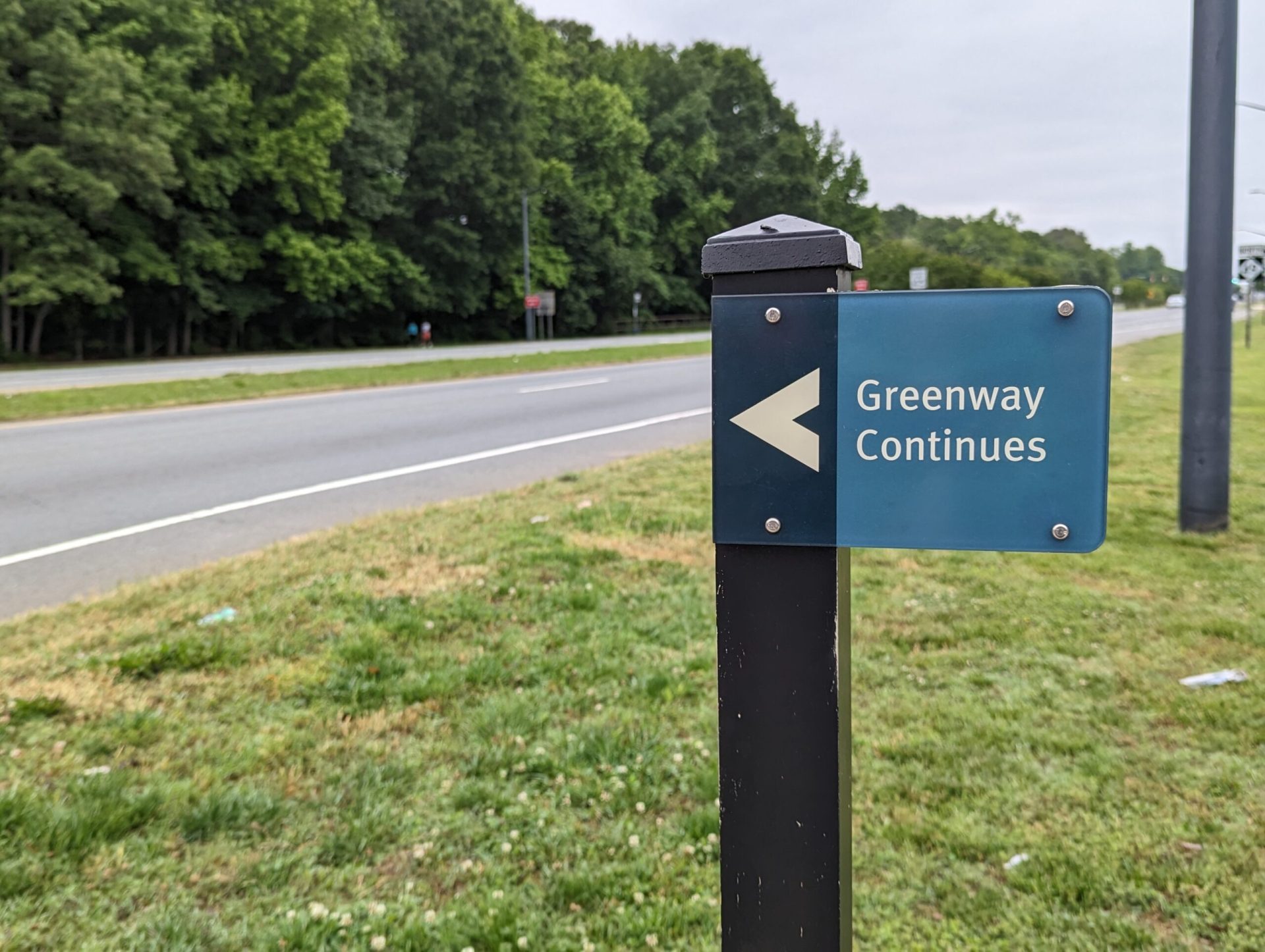 Charlotte greenway sign