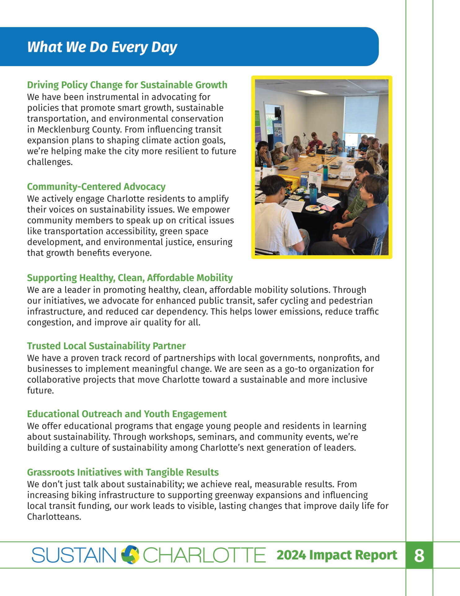 2024 Impact Report, page 8 of 9
