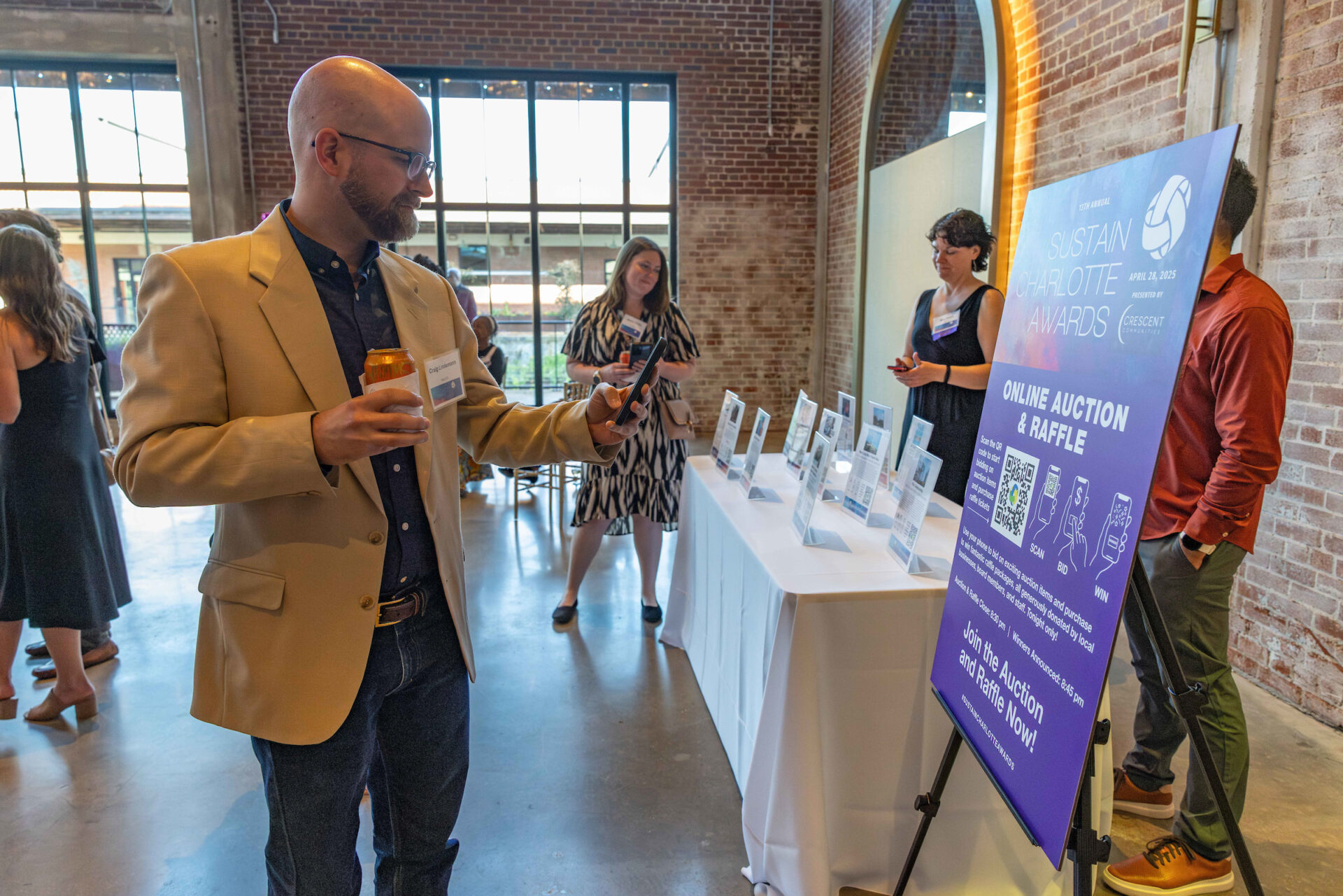 2025 Sustain Charlotte Awards at The Revelry at Camp North End, photo 18 (Grant Baldwin Photography)